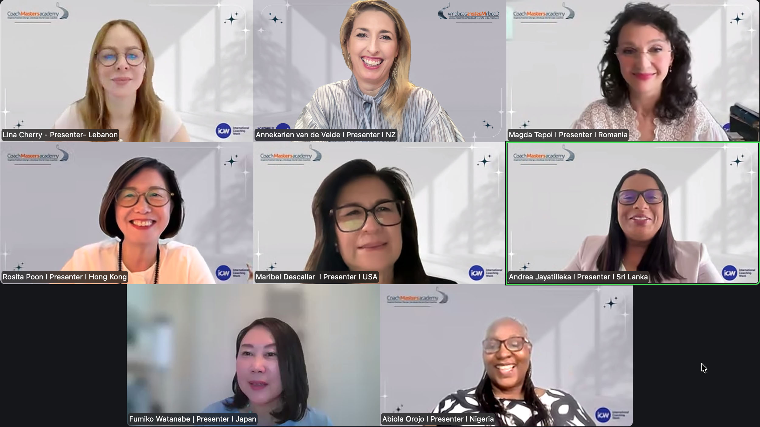 Coaching demonstrations and webinars — CMA New Zealand